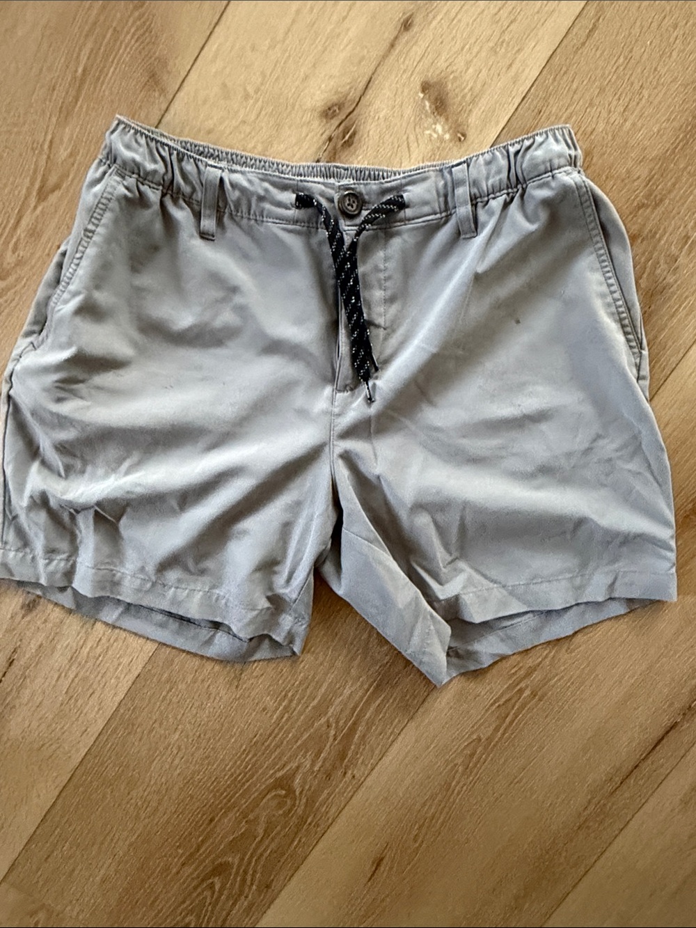 Men's Chubbies Everywhere Hybrid Drawstring Shorts - Light Gray - 6”